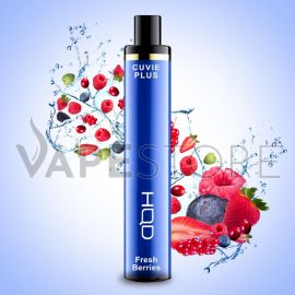 HQD CUVIE PLUS 1200 PUFFS FRESH BERRIES DISPOSABLE POD VAPE