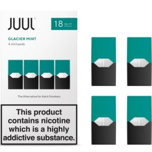 JUUL PODS GLACIER MINT 4 PACK