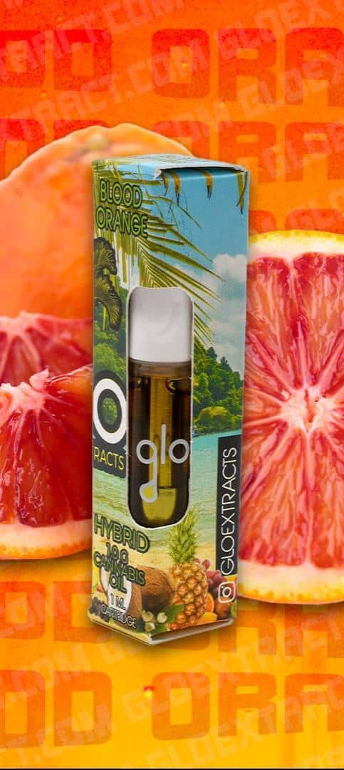 Blood Orange Glo Carts Flavor