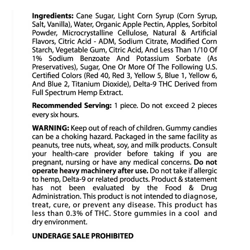 Delta 9 THC Gummies (10mg) - Image 4