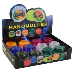 24PC DISPLAY – 2pc Acrylic Grinder – 2″ / Assorted Colors