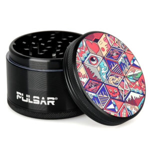 Pulsar Artist Series Metal Grinder – Symbolic Tiles / 4pc / 2.5″