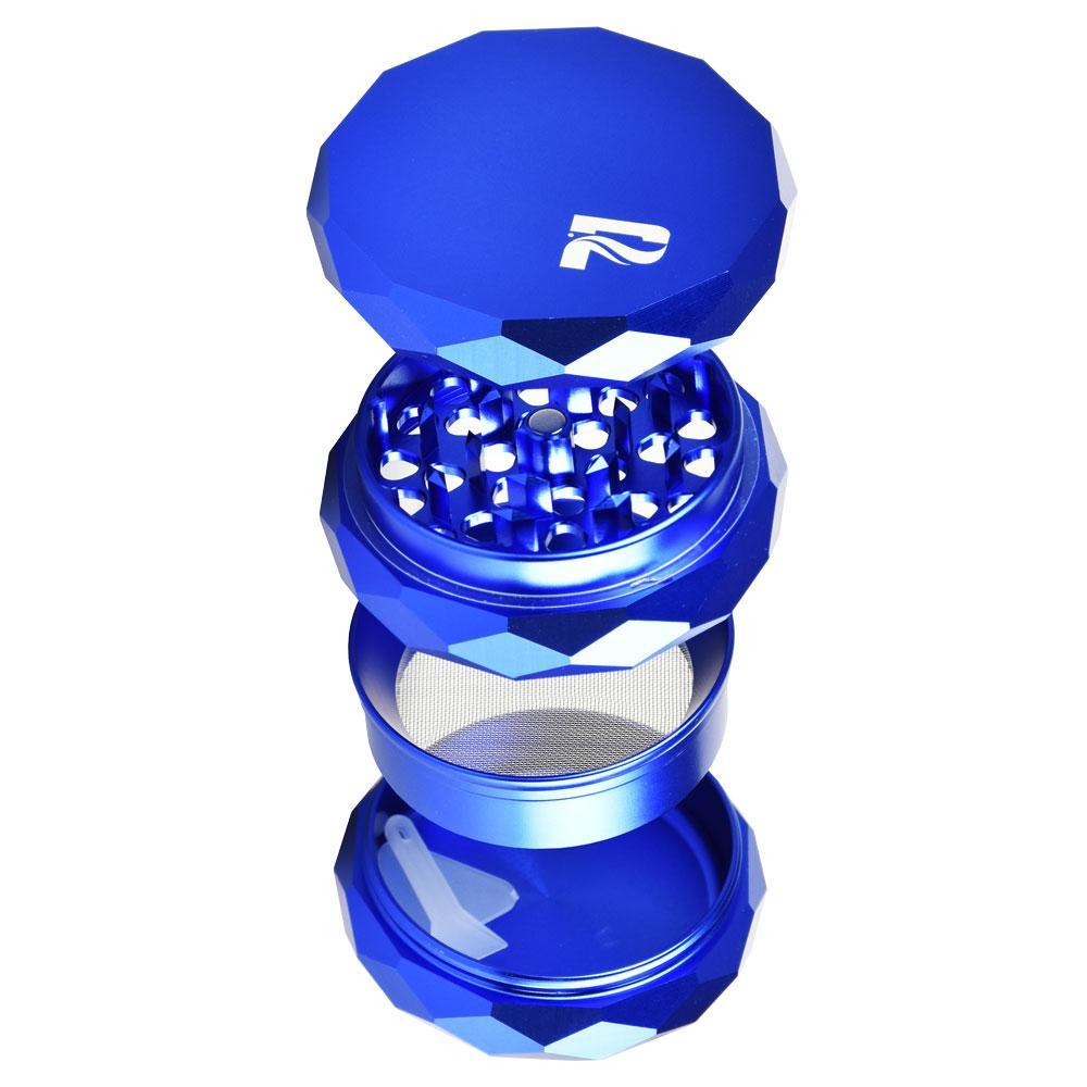 Pulsar Diamond Faceted Aluminum Herb Grinder - Image 2