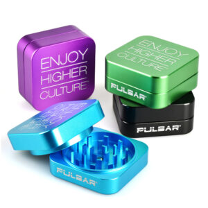 Pulsar Square 2pc Grinder – 2pc / 2.2″