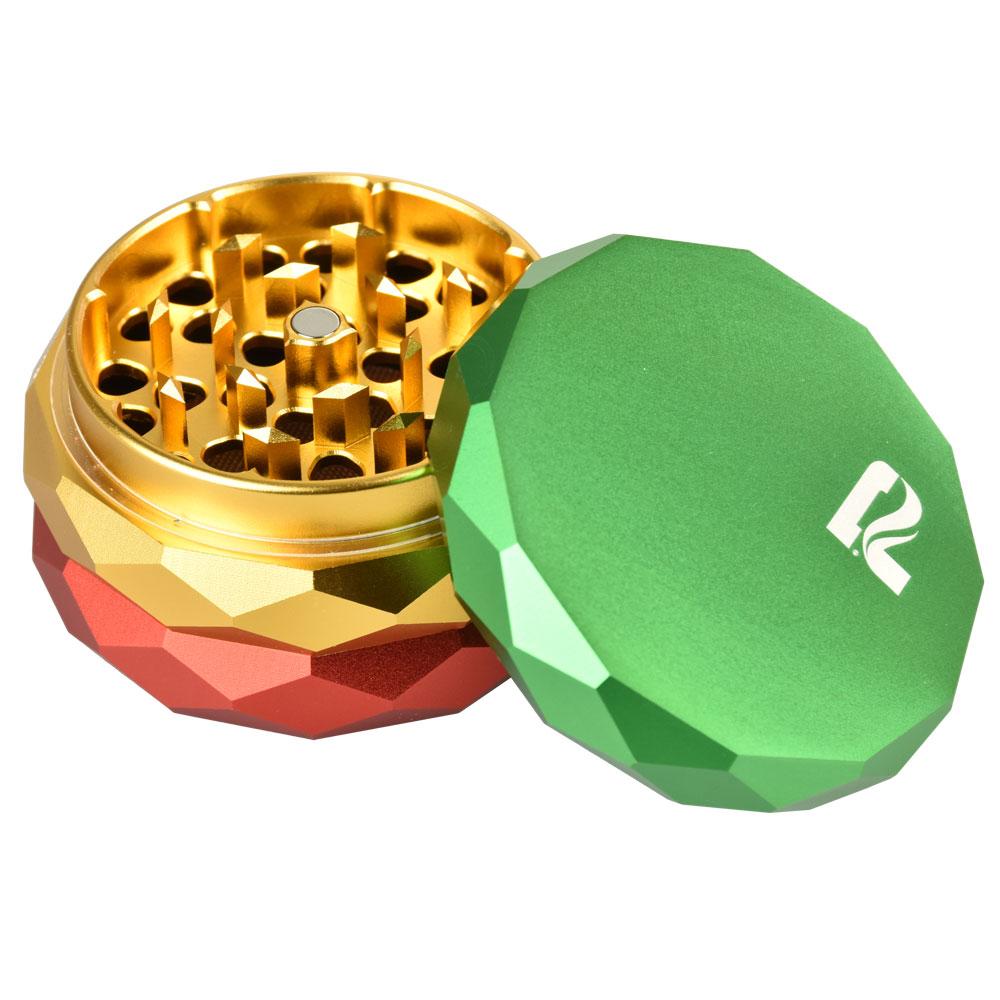 Pulsar Diamond Faceted Aluminum Herb Grinder - Image 5