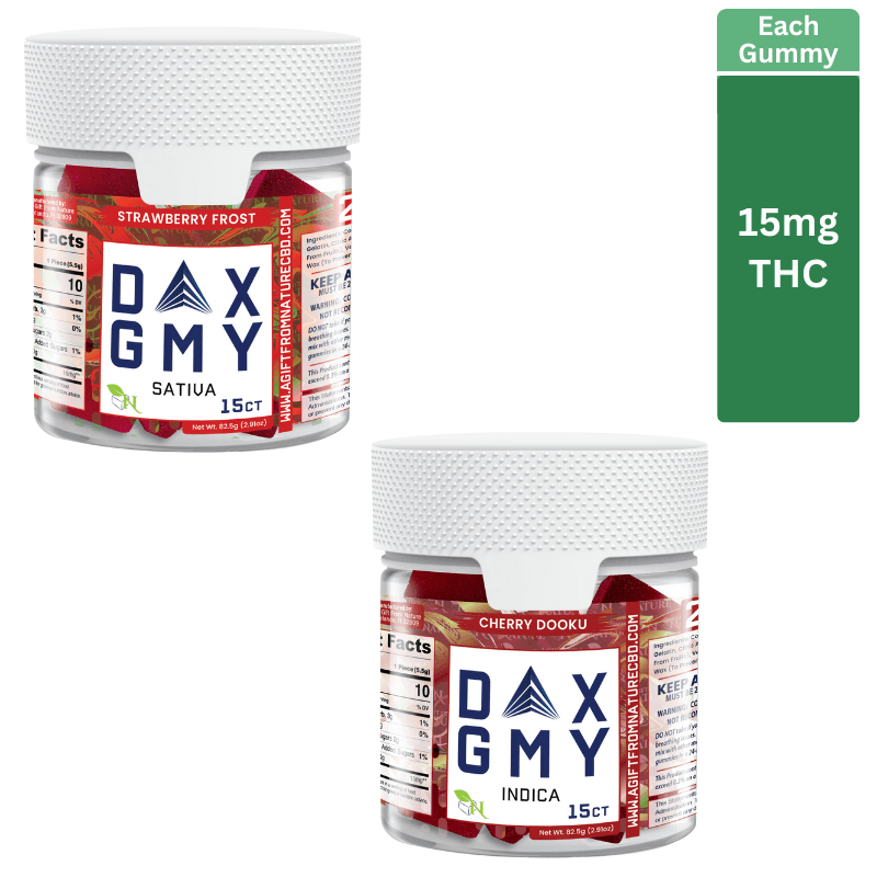 Delta 10 THC Gummies (15mg) | Indica or Sativa