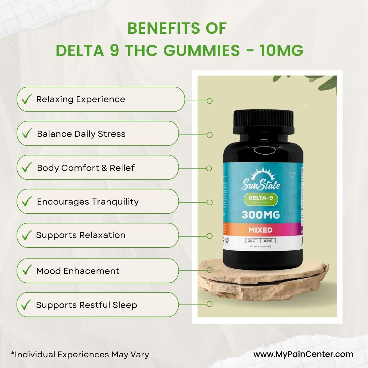 Delta 9 THC Gummies (10mg) - Image 2