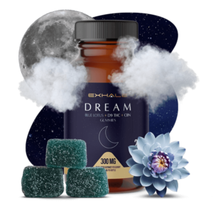 Blue Lotus + D9 + CBN + CBG – Dream Gummies