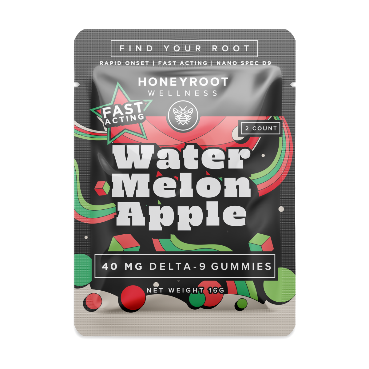 Fast-Acting Delta 9 Gummies (40mg) - Image 3