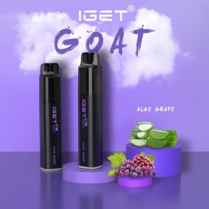IGET GOAT ALOE GRAPE – 5000 PUFFS