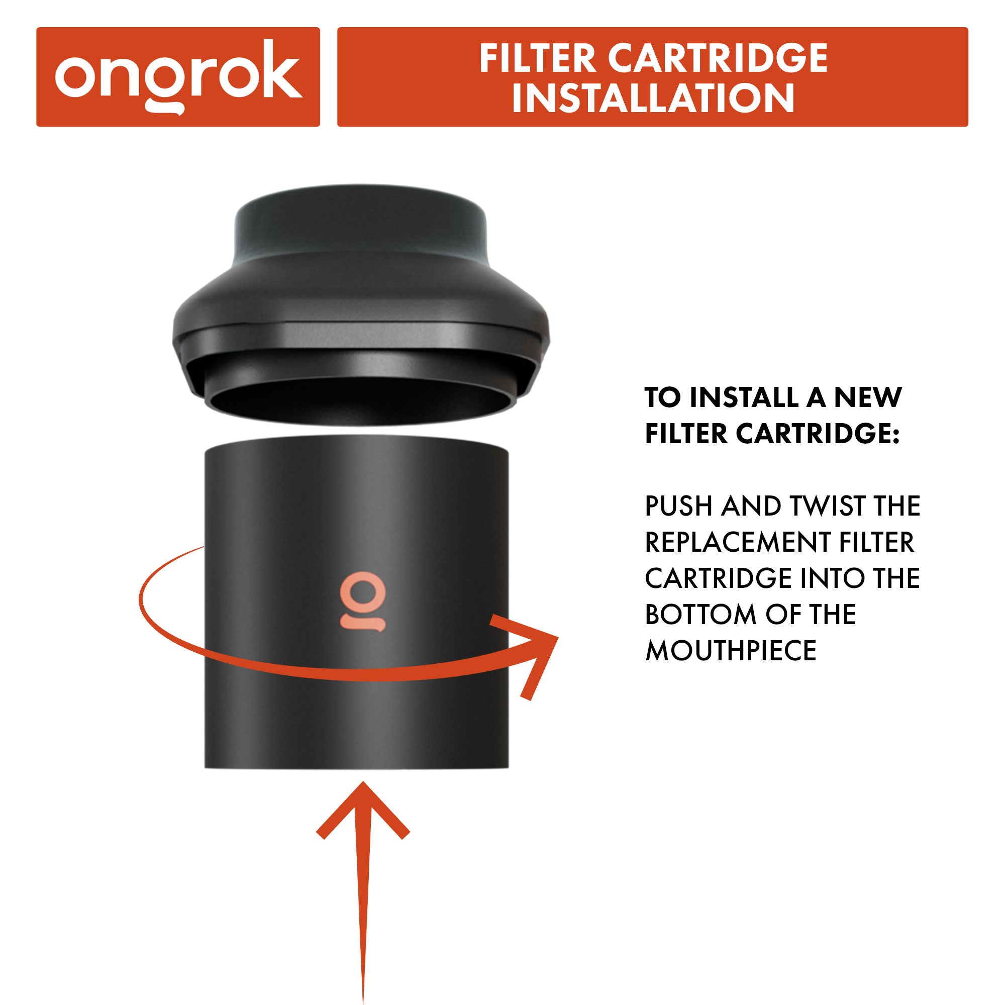 Ongrok Personal Air Filter with Replaceable Cartridges - Image 3