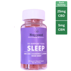 THC-Free Sleep Gummies | CBD+CBN Blend for Restful Sleep