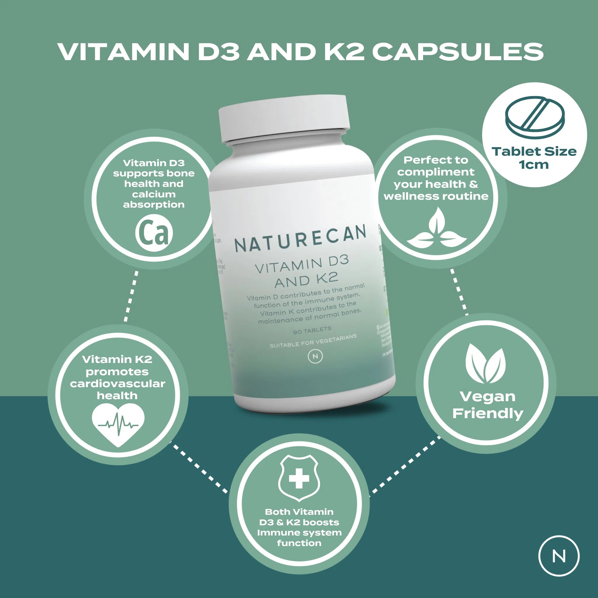 Vitamin D3 & K2 - Image 3