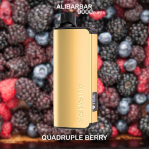 ALIBARBAR INGOT – QUADRUPLE BERRY – 9000 PUFFS
