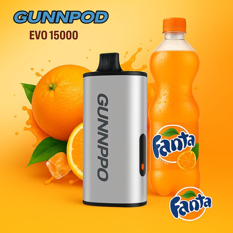Gunnpod EVO Ice Orange Soda “Fanta” 15K