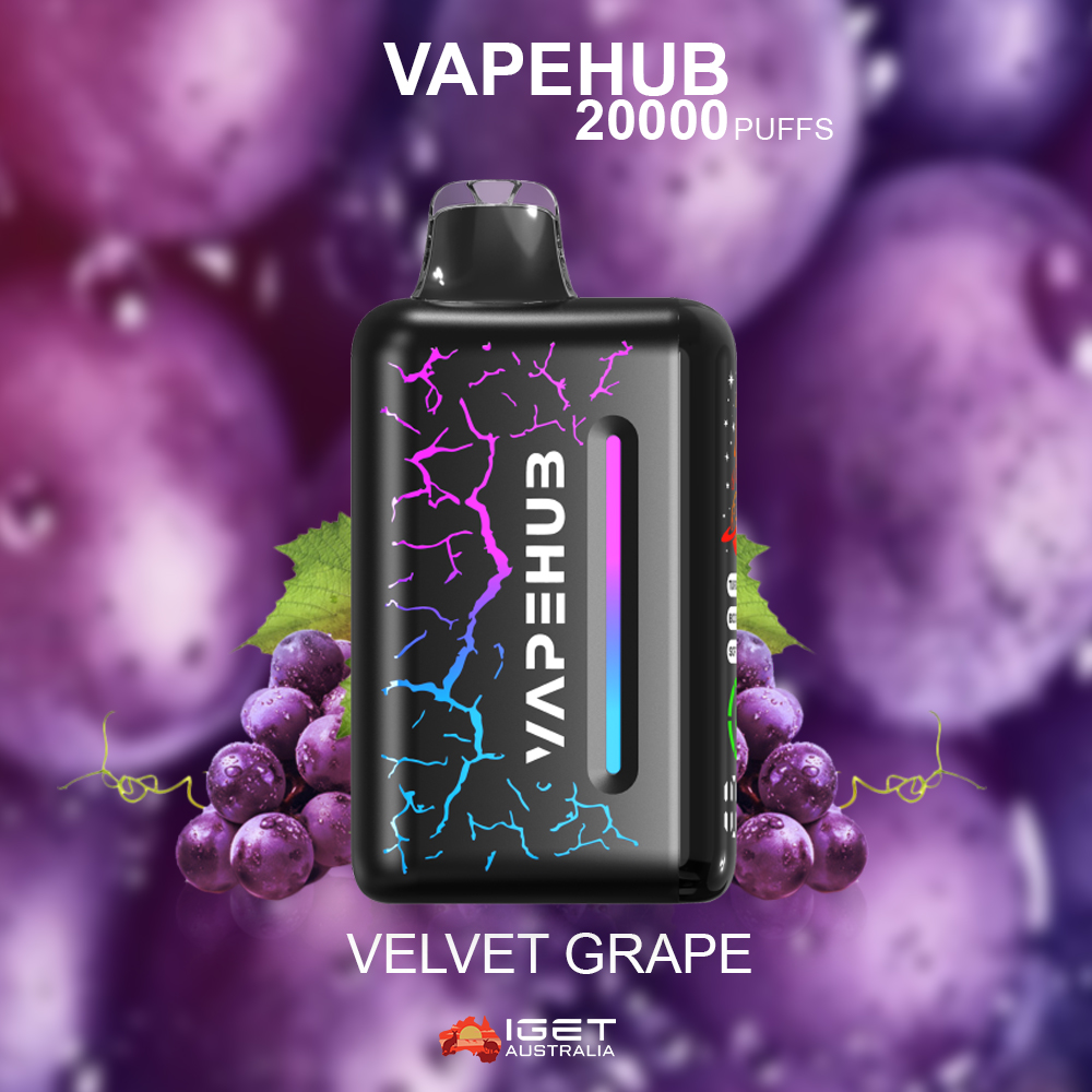 VAPEHUB VELVET GRAPE – 20000 PUFFS