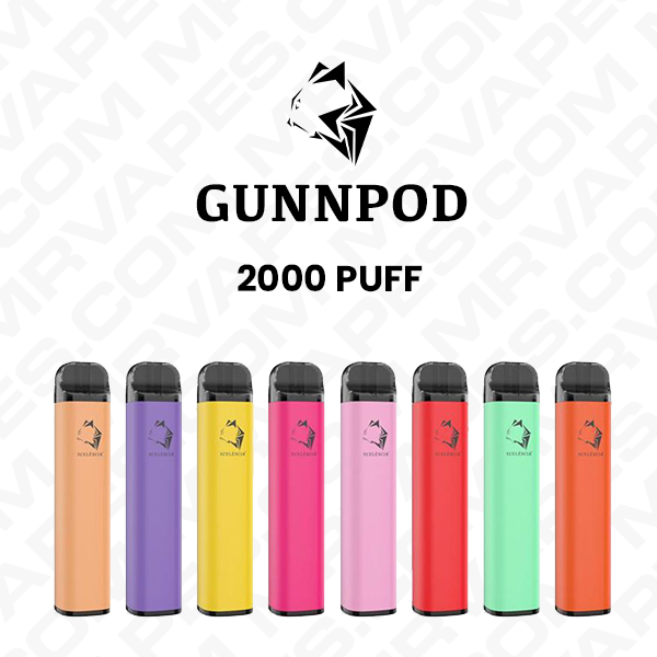 GUNNPOD CLASSIC Disposable Vape Wholesale (2000 Puffs)