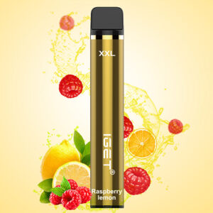 IGET XXL RASPBERRY LEMON – 1800 PUFFS