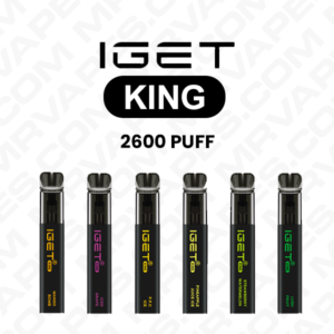 IGET KING Disposable Vape Wholesale (2600 Puffs)