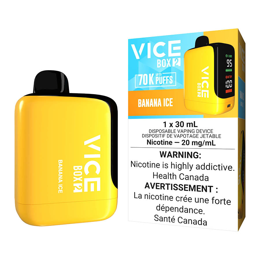Vice Box 2 Disposable Vape Device - Banana Ice